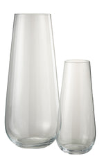 Vase Lyna Glass Transparent Large