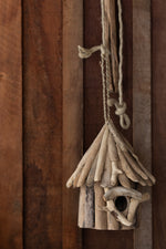 Birdhouse Driftwood Natural Large - (15737)