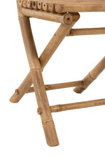 Chair Foldable Bamboo Natural