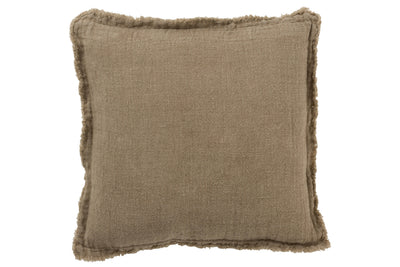 Cushion Odd Bord Linen Brown