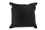 Cushion Zebra Square Leather Black/White